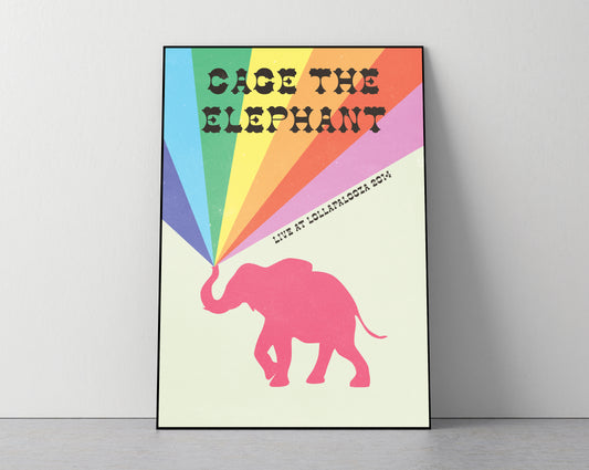 Cage The Elephant - Art Print / Poster