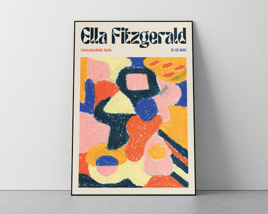 Ella Fitzgerald - Art Print / Poster