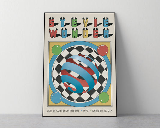 Stevie Wonder - Art Print / Poster