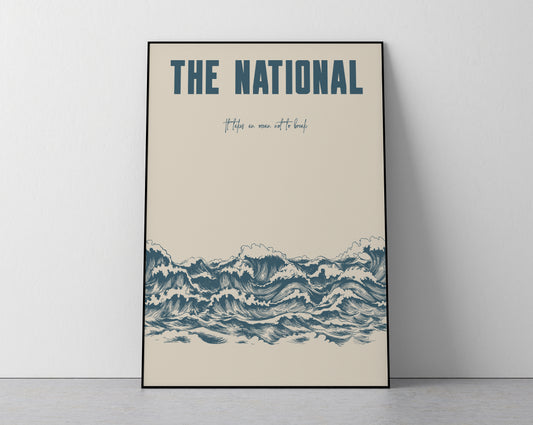 The National - Art Print / Poster - Beige