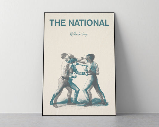 The National - Art Print / Poster - Teal